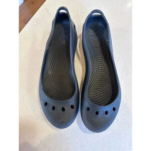 CROCS Women's Black Flats